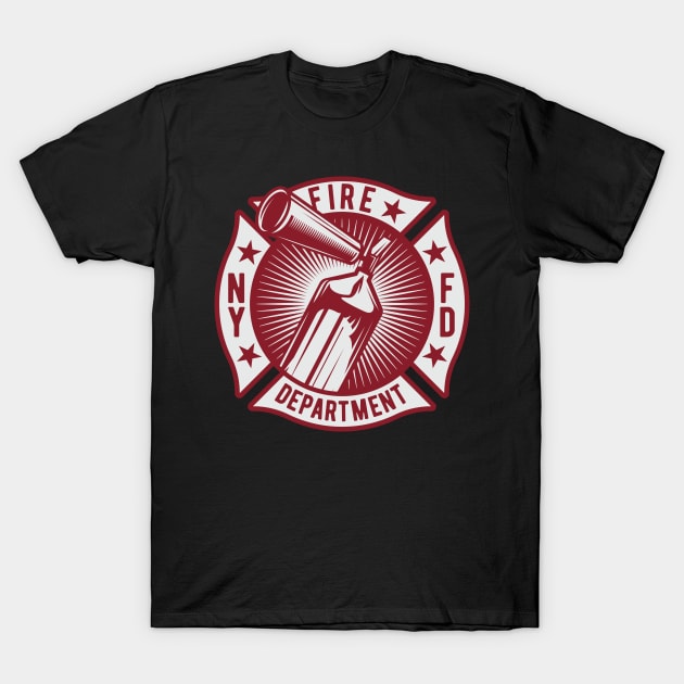 Fire Department T-shirt T-Shirt by Ebazar.shop